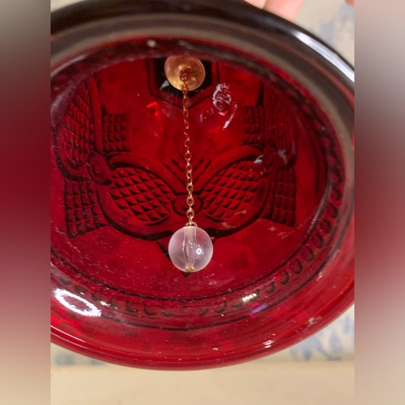 VTG Set of 3 Avon 1876 Cape Cod Collection Pieces - Decanter, Salt Shaker, Bell - Picture 13 of 16